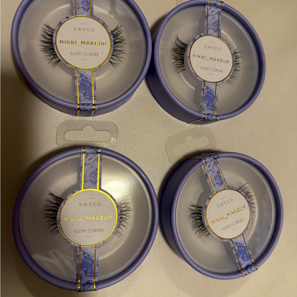 Nikki Makeup Sultry Corner Lashes - Black